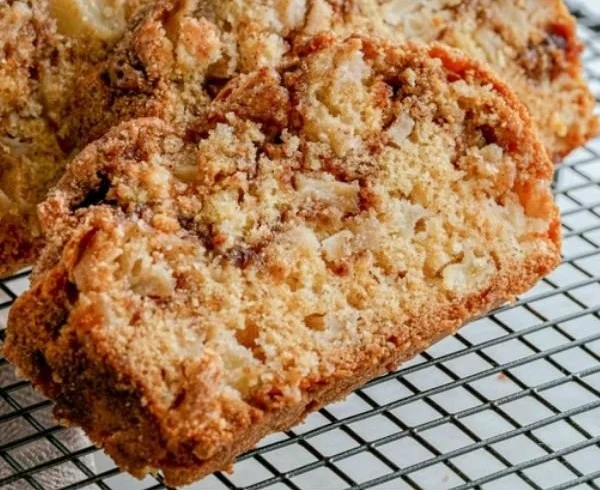 Cinnamon Swirl Apple Bread
