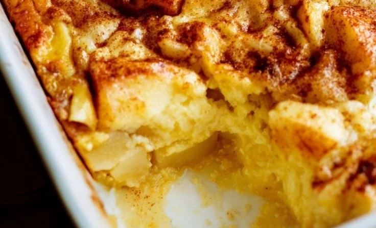 Apple Cinnamon Cottage Cheese Bake