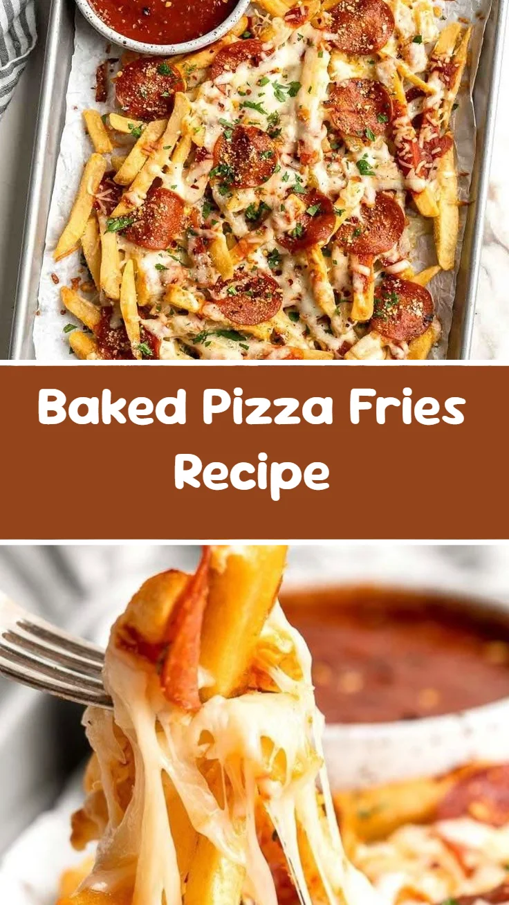 Baked Pizza Fries Recipe