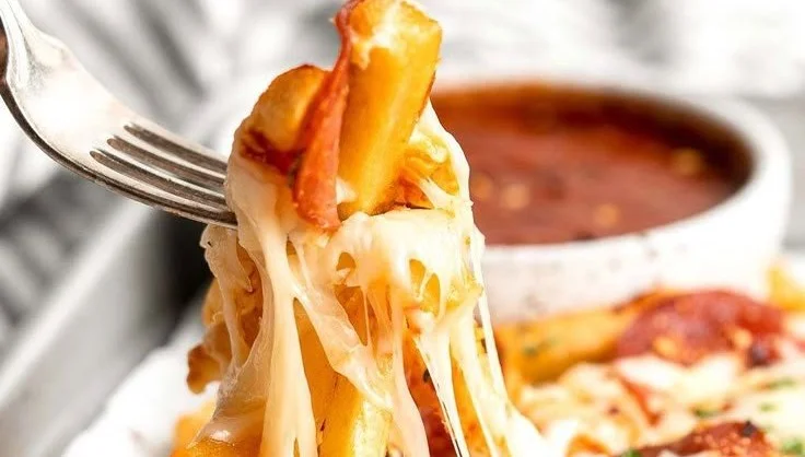 Baked Pizza Fries