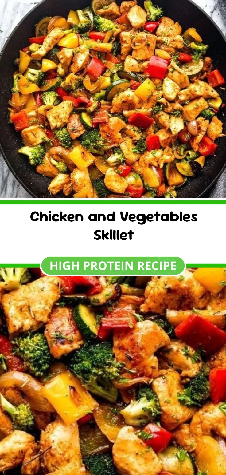 Chicken and Vegetables Skillet