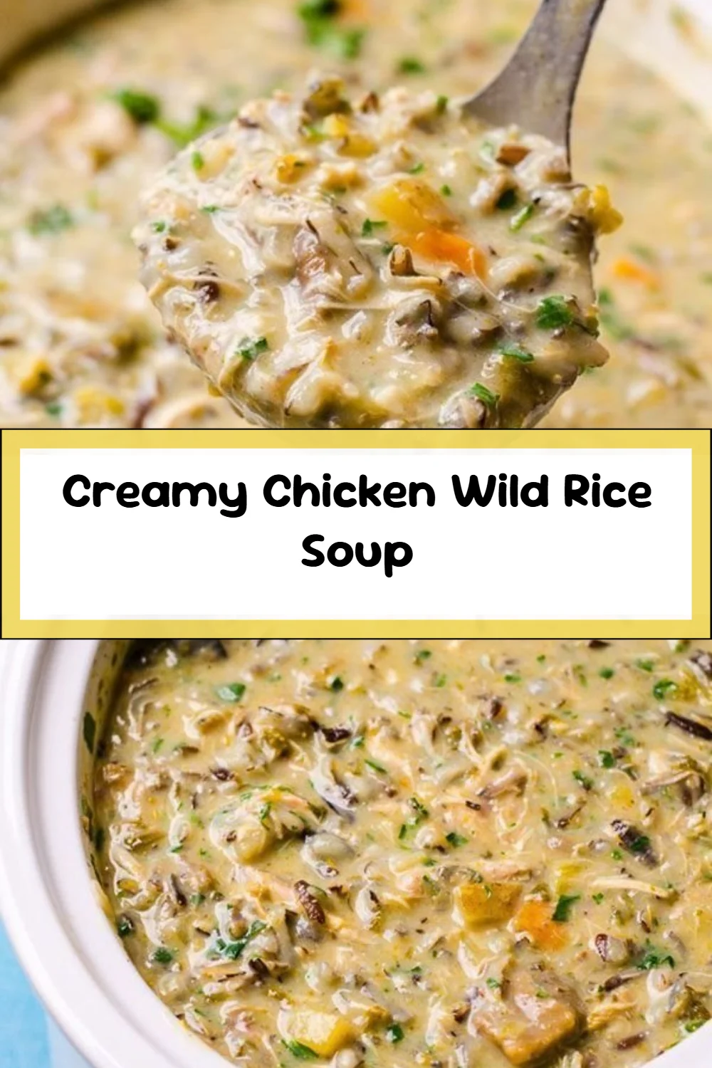 Creamy Chicken Wild Rice Soup