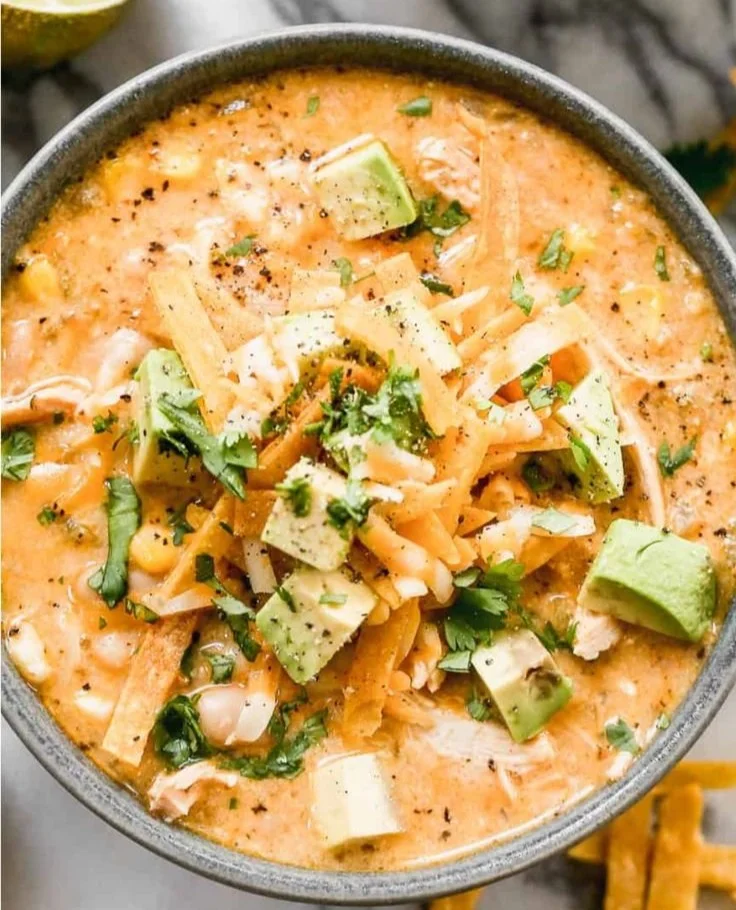 Healthy High Protein White Chicken Chili