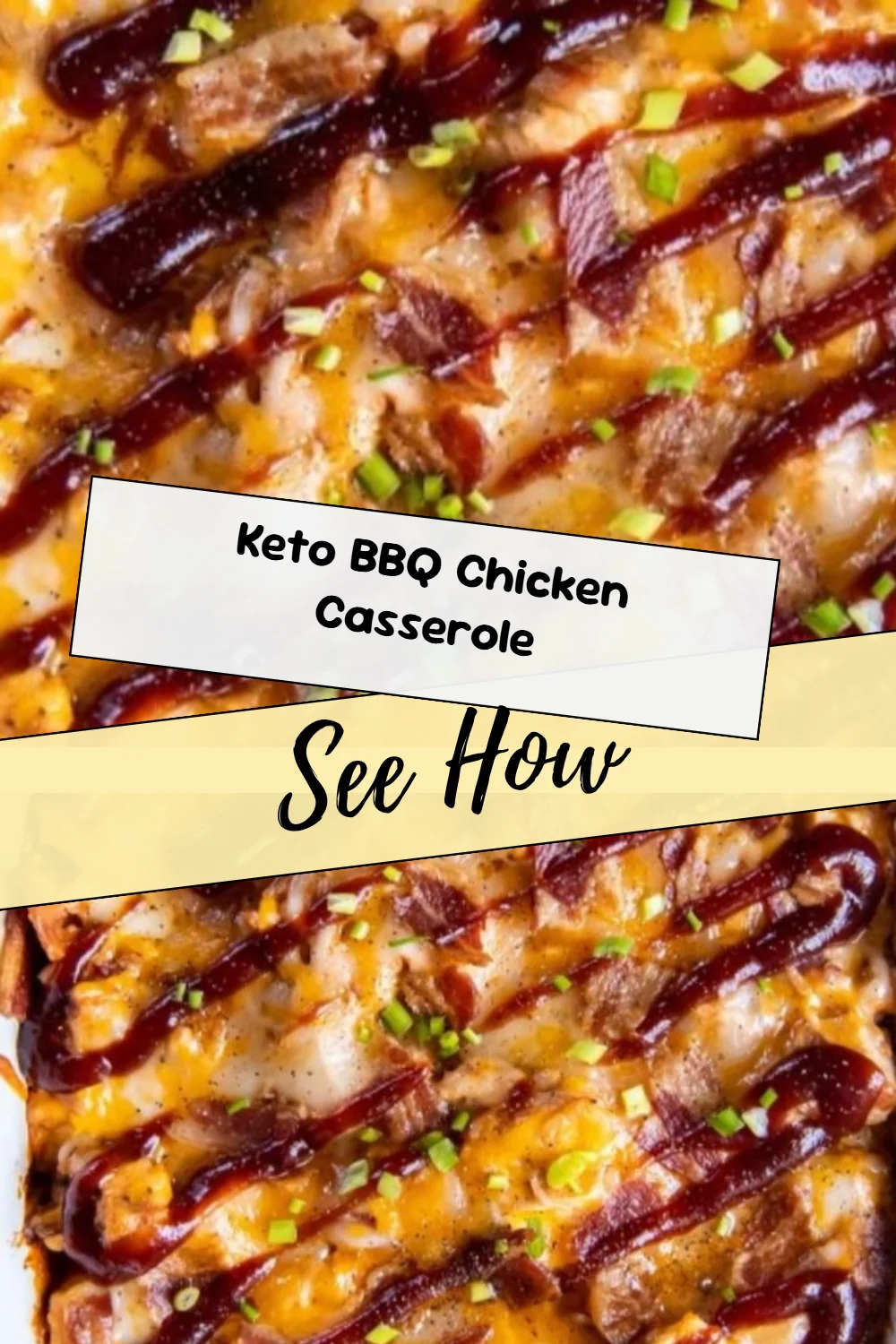 Keto BBQ Chicken Casserole