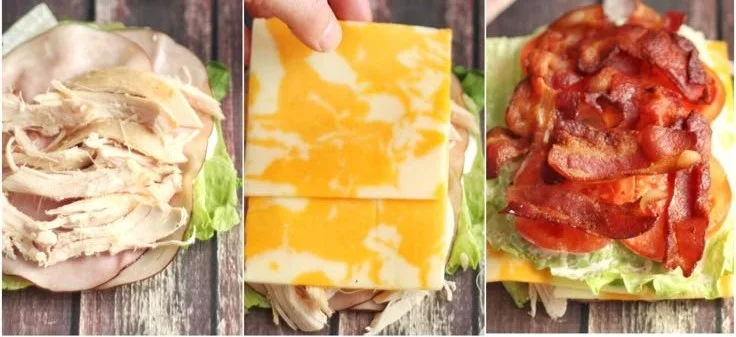 Keto & Low Carb Chicken Club Sandwich