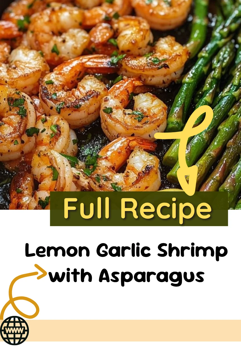 Lemon Garlic Shrimp with Asparagus