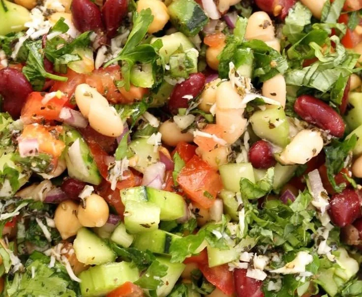 Mediterranean Bean Salad