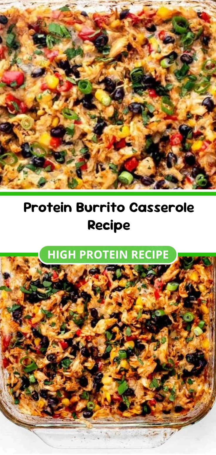 Protein Burrito Casserole Recipe