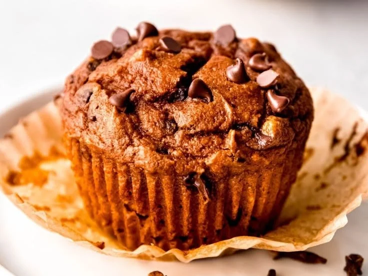 Homemade Pumpkin Protein Muffins baked to perfection