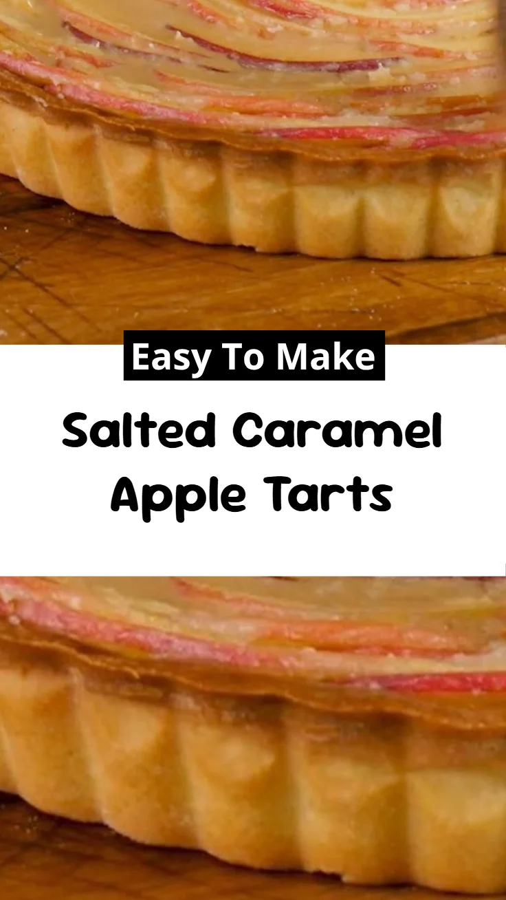 Salted Caramel Apple Tarts
