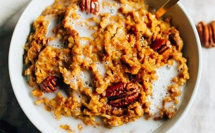 Slow Cooker Pumpkin Pie Oatmeal