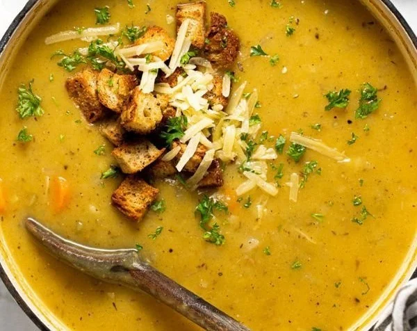 Vegan Potato Leek Soup